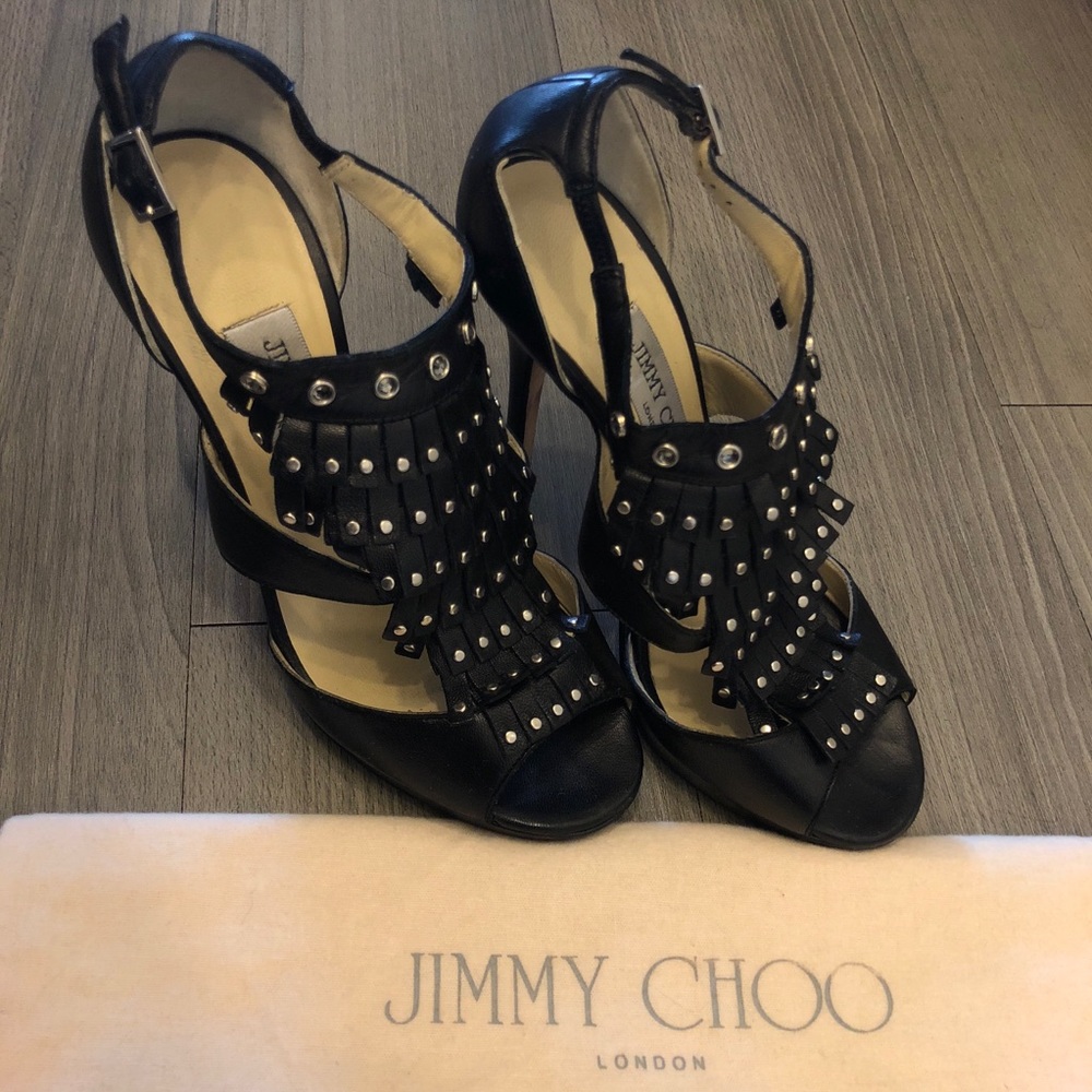 Jimmy Choo gladiator heeled sandals